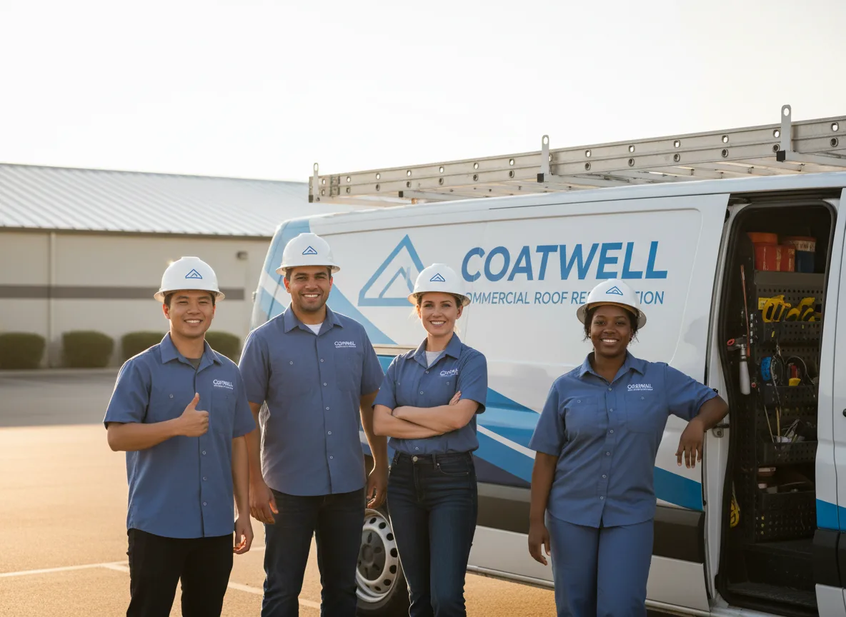 Commercial roof coating company in Mccomb, OH